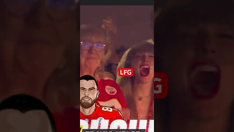 Travis Kelce and Taylor Swift #taylorswift #traviskelce #nfl