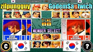 The King of Fighters '96 (zilpungguy Vs. GodemSa_twich) [South Korea Vs. South Korea]