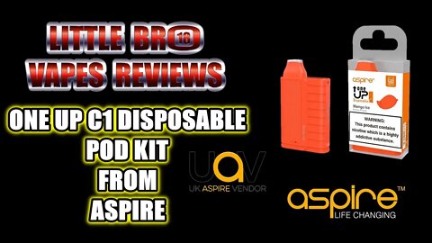 ASPIRE One Up C1 Disposable Pod Kit