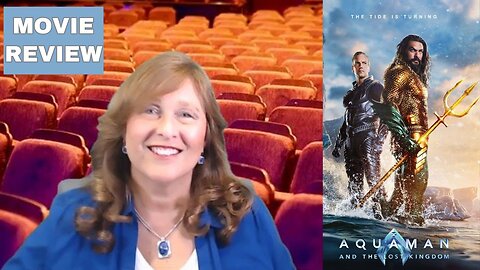 Aquaman and the Lost Kingdom movie review by Movie Review Mom!