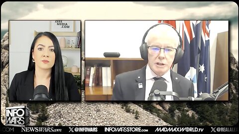 Maria Zeee & Senator Malcolm Roberts on Infowars: Globalists Begin Cutting Aussie Electricity!