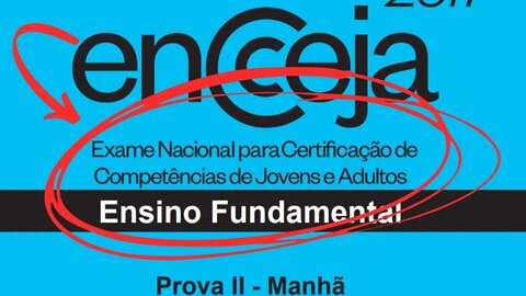 📒 [RESOLUÇÃO DA PROVA] - História e Geografia - ENCCEJA 2017 - Ensino Fundamental