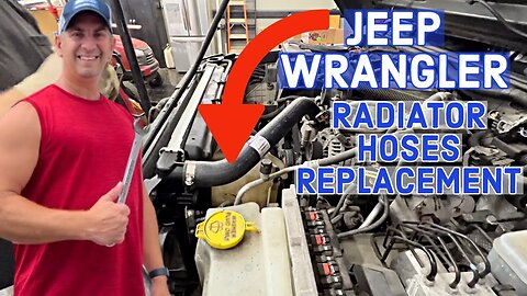 How To Replace The Upper And Lower Radiator Hoses On A Jeep Wrangler