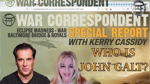 WAR CORRESPONDENT SPECIAL REPORT WITH KERRY CASSIDY & JEAN-CLAUDE - TY JGANON, SGANON