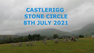 Stone circle in the Lake district