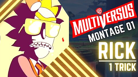 You won't believe what this ➲ 1 Trick RICK Main can do in MultiVersus!✅