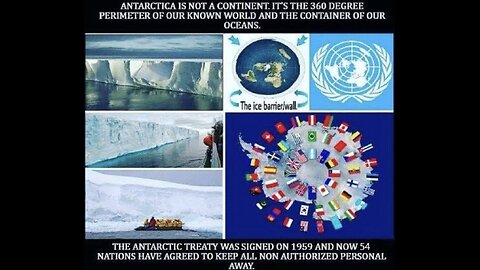 Antarctica - treaties were created to keep humanity in the dark.