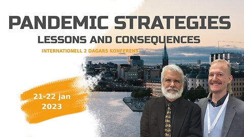 Reportage från Pandemic Strategies Conference i Stockholm