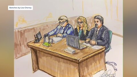 We are getting a look inside the Lori Vallow Daybell case through a sketch artist