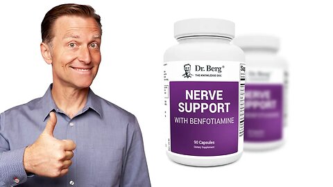 Peripheral Neuropathy Nerve Support Formula - Dr. Berg