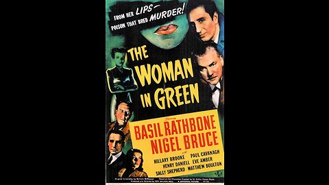 The Woman in Green Sherlock Holmes, 1945 Murder Mystery Full Movie