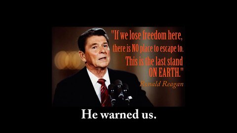 Peace Through Strength - Ronald Reagan