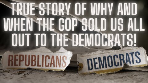 WHY THE GOP Never Ever Goes After Election Fraud! Why YOU Paid The Price for GOP Weakness