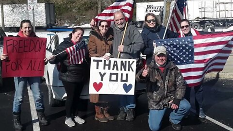 The People’s Convoy USA Freedom convoy USA WE ARE GRATEFUL! THANK YOU FOR ALL YOU ARE DOING!!!