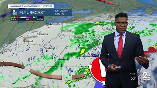 Patrick Pete's WMAR-2 News Friday night forecast