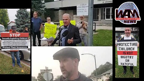 Press Conference At Louis Riel School Division Head Office