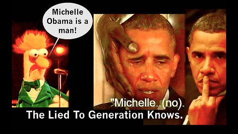 Obama Is Gay Tucker Carlson Interview Exposes Lied To Generation To Michelle Obama Is A Man Reality