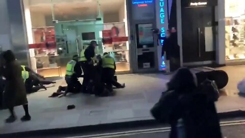 Violent Protest in London