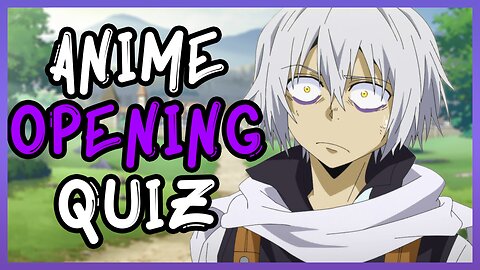 ANIME OPENING QUIZ - FIRST 5 ONLY VOCALS EDITION - 40 OPENINGS + BONUS ROUNDS