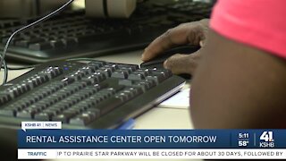 Rental assistance center open tomorrow