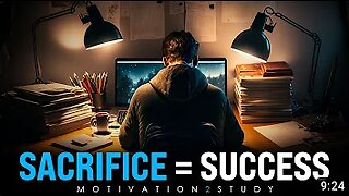 SACRIFICE = SUCCESS | Best Study Motivation