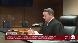 Judge stretches order that keeps abortion legal in Michigan