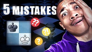 5 Mistakes to AVOID in Chess!