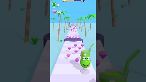 Juice run #shorts #satisfying #mobilegame @Dailyclips892 oggy and jack