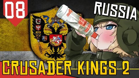 A Guerra Mais Fácil do Mundo - Crusader Kings 2 Russia #08 [Série Gameplay Português PT-BR]