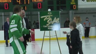 Tim Coghlin honored with rink naming