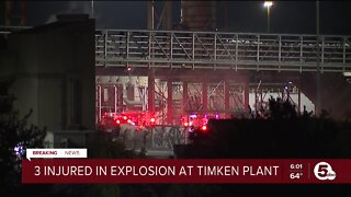 3 employees injured in explosion at Timken Plant