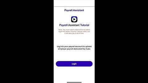 Mobile - Payroll Assistant Video