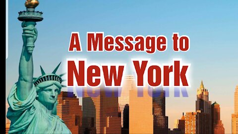 Message from GOD to New York🔺️ #Jesus #Endtimes #Bible #repent #newyork #message #Prophet #Share !