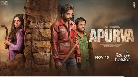 Apurva | Official Trailer | 15th November | Tara Sutaria | DisneyPlus Hotstar