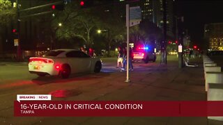 16-year-old in critical condition after shooting at Curtis Hixon Park