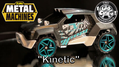 "Kinetic" in Dark Grey- Model by Metal Machines by ZURU