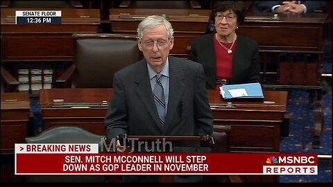 Cocaine Mitch McConnell stepping down November 2024…NCSWIC