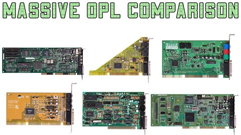 Massive OPL (FM) ISA Sound Card comparison