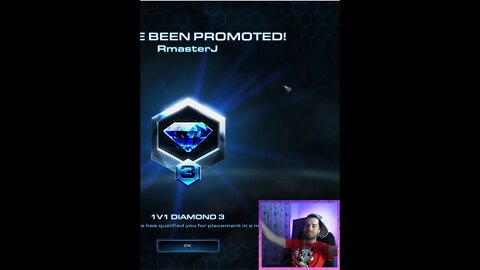 We Made DIAMOND!!! #starcraft #sc2 #shorts