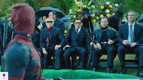 Deadpool Kills Mafia Group - Funeral Fights Scene. | Deadpool 2 (2018)