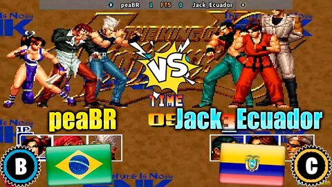 The King of Fighters '95 (peaBR Vs. Jack_Ecuador) [Brazil Vs. Ecuador]