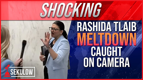 SHOCKING: Rashida Tlaib MELTDOWN Caught on Camera