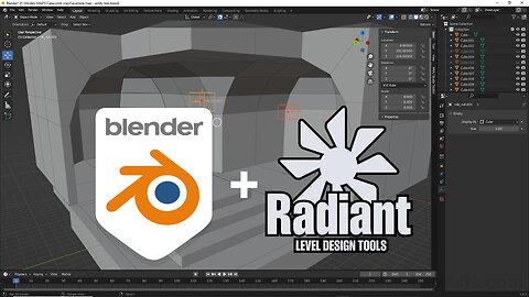 MAP Entities in Blender (Radiant Proxy Objects)