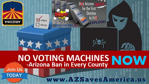 #109 ARIZONA CORRUPTION EXPOSED: To STOP The Child Sex Slave Trafficking You MUST BAN THE VOTING MACHINES & TAKE BACK Your State, Country & Elections! HERE'S THE SOLUTION - JOIN US!