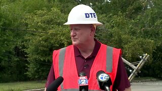 DTE gives update after severe storms leave 260K without power