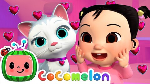 Cece Loves her Kitten! CoComelon #shorts #cocomelon