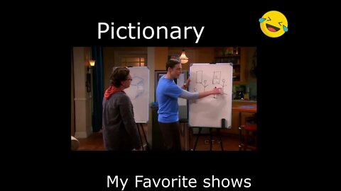 The Big Bang Theory - Pictionary - Present #shorts #sitcom #tbbt #youtubeshorts