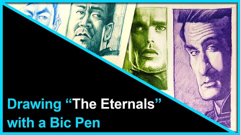 Drawing the Eternals with a Bic Pen