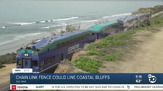Del Mar's coastal bluffs could be fenced off