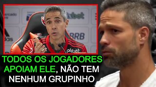 DIEGO RIBAS SOBRE PAULO SOUSA (TREINADOR DO FLAMENGO) (Flow Sport Club) FlowPah Cortes